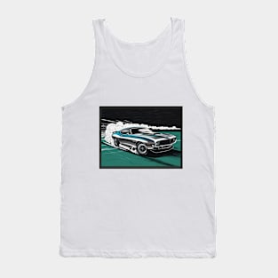 Vinatge amercian muscle car Tank Top